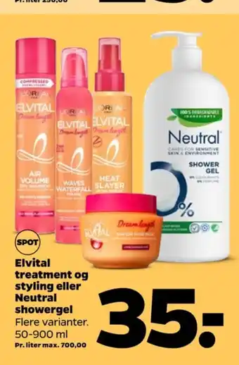 Netto Elvital styling tilbud
