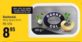 SPAR Bakkedal smørbar tilbud