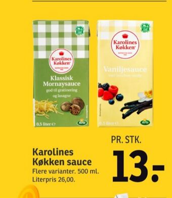 SPAR Karolines sauce flydende tilbud