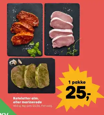 SuperBrugsen Sun lolly grisekoteletter tilbud