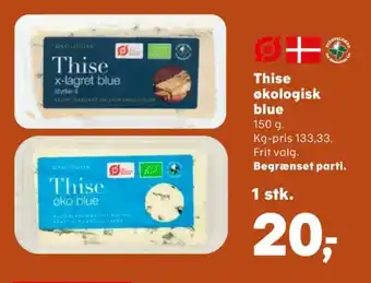 SuperBrugsen Thise skimmelost x-lagret blue tilbud