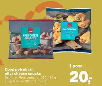 Coop pølsehorn