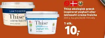SuperBrugsen Thise creme fraiche tilbud