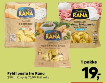 SuperBrugsen Rana pasta tilbud