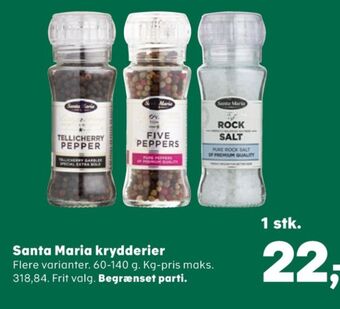Santa maria krydderier