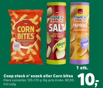 Coop snacks