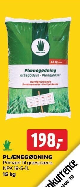 jem & fix Plænegødning tilbud