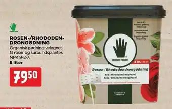 jem & fix Rosen-/Rhododendrong gødning 5L tilbud