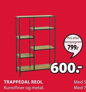 JYSK Trappedal Reol tilbud