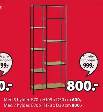 Med 7 Hylder