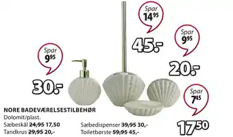 JYSK Nore Badeværelsestilbehør Sæbedispenser tilbud