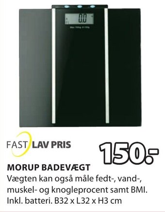 JYSK Morup Badevægt tilbud