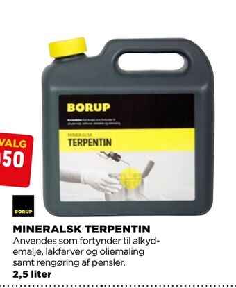 jem & fix Mineralsk terpentin tilbud