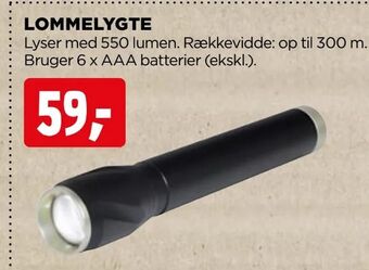 jem & fix Lommelygte tilbud