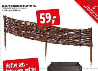 jem & fix Bedafgrænsning flettet pil tilbud