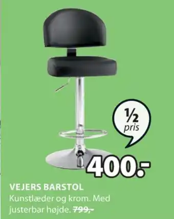 JYSK Danstrup barstol tilbud