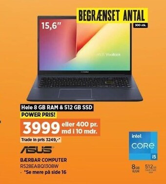 Power Bærbar Computer tilbud