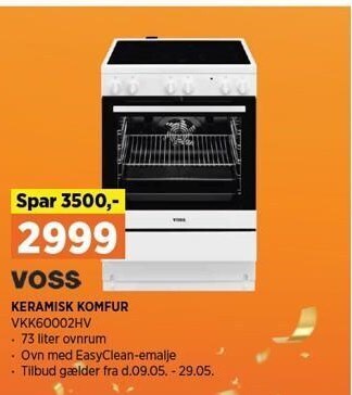 Power Keramisk komfur tilbud