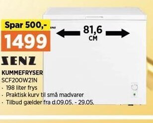 Power Kummefryser tilbud