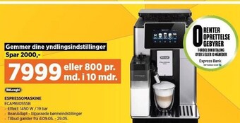 Power Espressomaskine tilbud