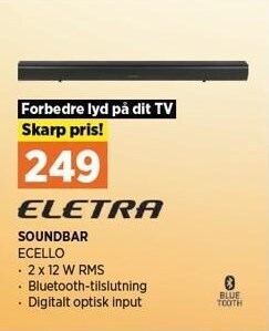 Power Soundbar tilbud