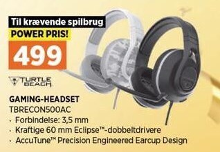 Power Gaming-headset tilbud