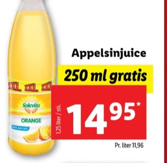 Lidl Solevita juice tilbud