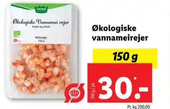 Lidl Crown seafood rejer tilbud