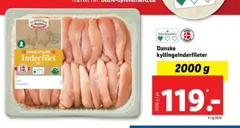 Lidl Vilstrupgård kyllingefilet tilbud