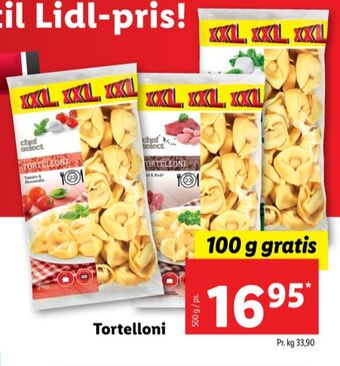 Lidl Chef select pasta tilbud