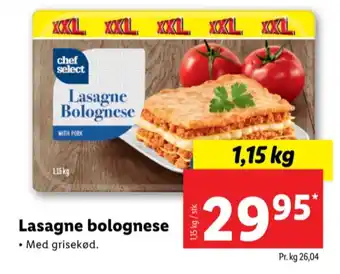 Lidl Chef select færdigretter tilbud
