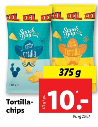 Lidl Snack day chips tilbud