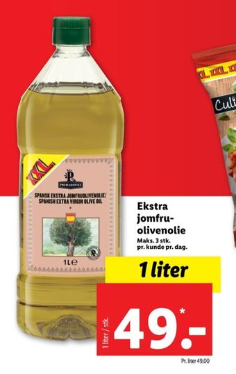 Lidl Primadonna olivenolie tilbud