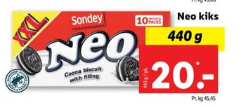 Lidl Sondey kiks tilbud