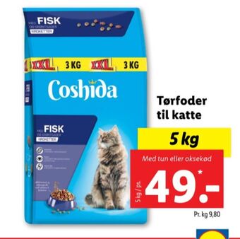 Lidl Coshida kattefoder tilbud
