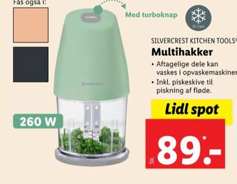 Lidl Silvercrest minihakker tilbud
