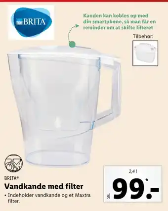 Lidl Brita vandfilterkande tilbud