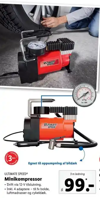 Lidl Ultimate speed kompressor tilbud