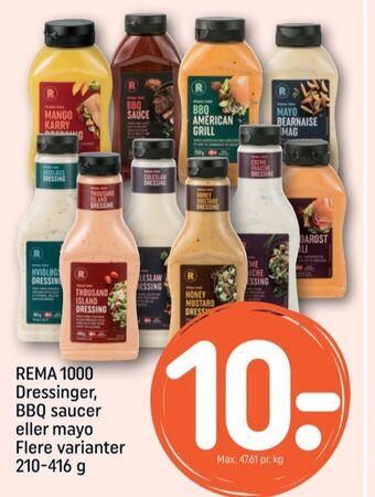 REMA 1000 Rema 1000 dressing tilbud