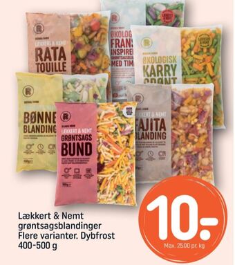 REMA 1000 Rema 1000 grøntsager tilbud