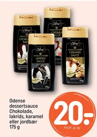 REMA 1000 Odense dessert sauce flydende tilbud
