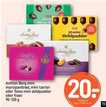 REMA 1000 Toms chokoladefrøer tilbud