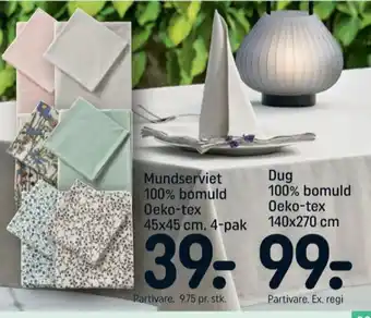 REMA 1000 Vel mundserviet tilbud