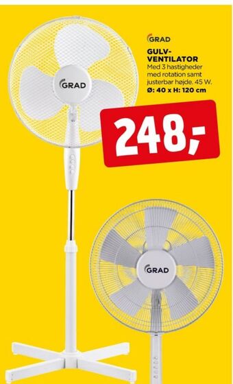 jem & fix Grad ventilator tilbud