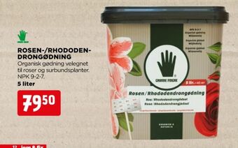 jem & fix Grønne fingre gødning tilbud