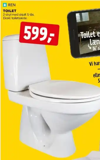 jem & fix Ren toilet tilbud