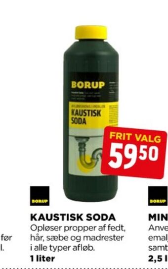 jem & fix Borup kaustisk soda tilbud