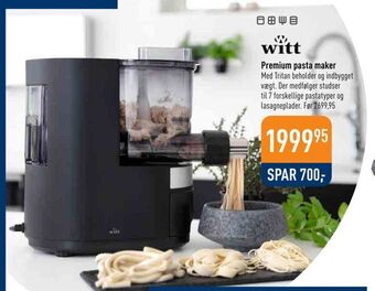 Imerco Premium pasta maker tilbud