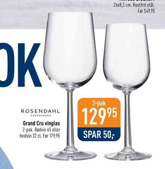 Imerco Grand Cru vinglas tilbud