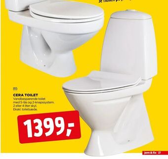jem & fix Cera toilet tilbud